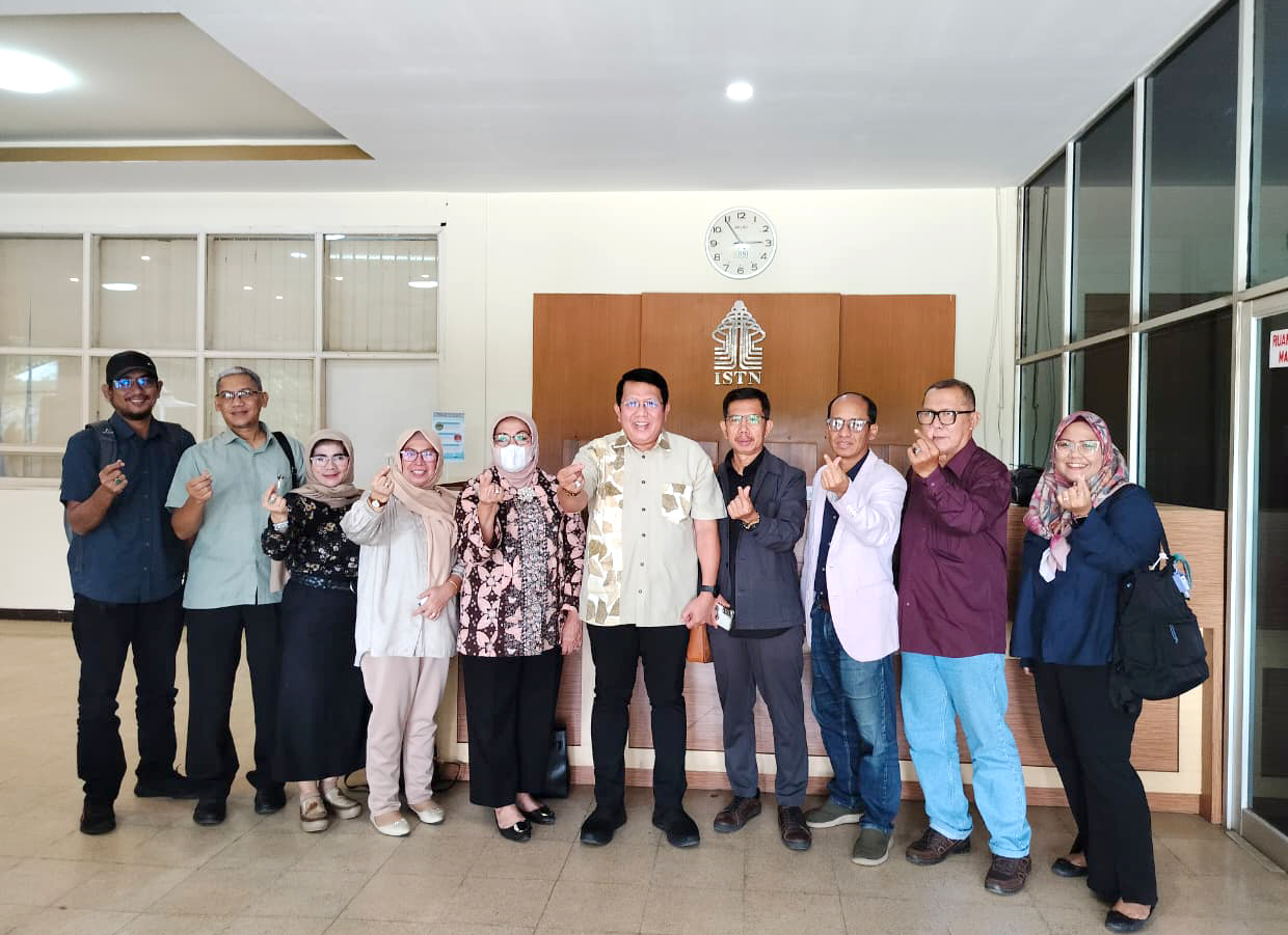 Pertemuan dengan ISTN terkait rencana pengembangan Infrastruktur Kampus di ISTN Jagakarsa